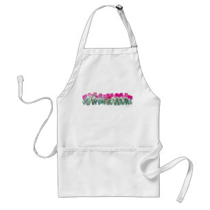 Pink Tulip Apron