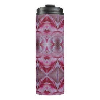 Pink Tulip Ikat 8 Thermal Tumbler