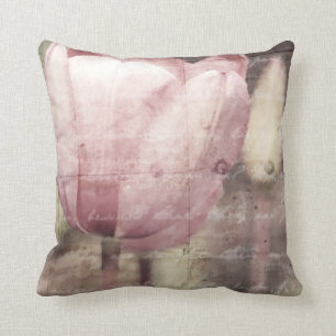 Pink Tulip Inspiration Cushion