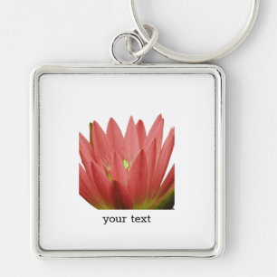 Pink Tulip Key Ring