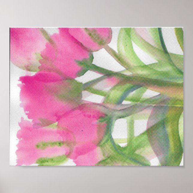 PINK TULIP POSTER (Front)