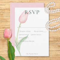 Pink Tulip Solo Wedding Dinner