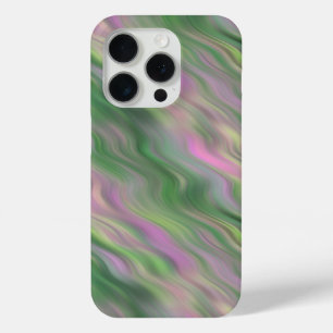 Pink Tulip Wavy Texture iPhone 15 Pro Case