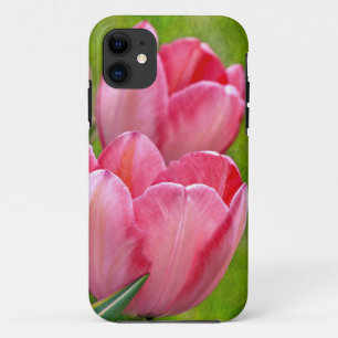 Pink Tulips Case-Mate iPhone Case