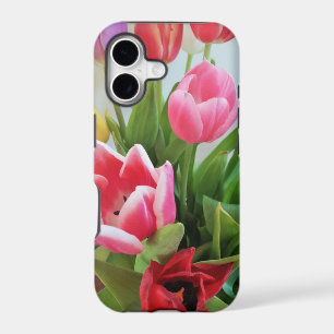 Pink Tulips, Floral Spring Bouquet, Flowers