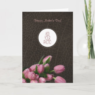 Pink Tulips - Happy Mother's Day Card