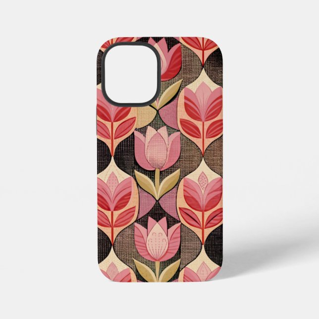 Pink Tulips iPhone Case (Back)