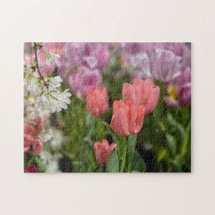 Pink Tulips Jigsaw Puzzle