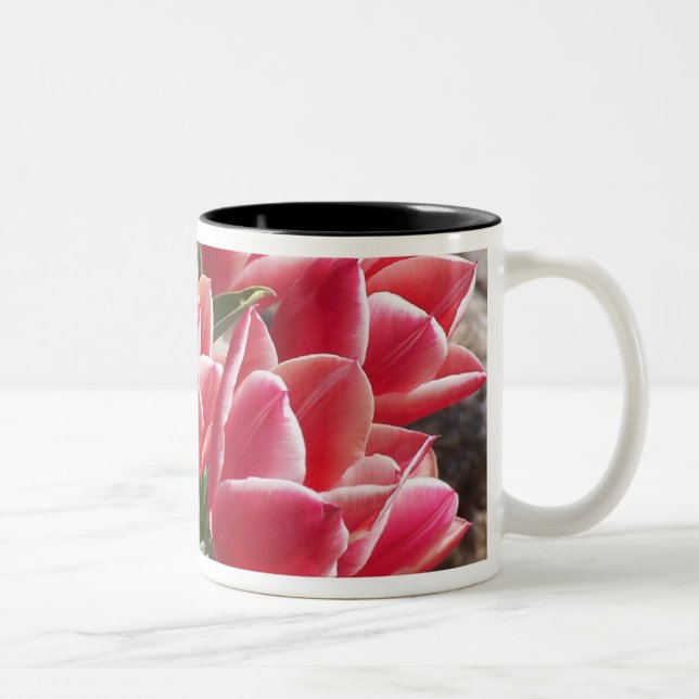 Pink Tulips Mug (Right)