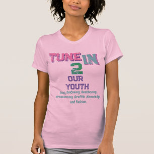 Pink Tune In, Make Hip-Hop Great T-Shirt