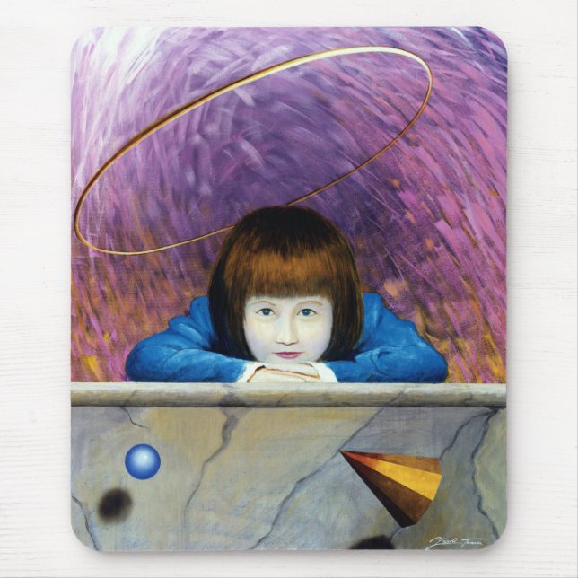 pink-tunnel mouse pad (Front)