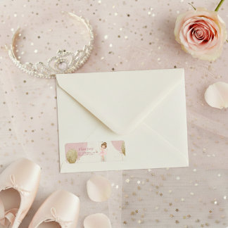 Pink Tutu Ballerina Ballet Dancer Girl Birthday