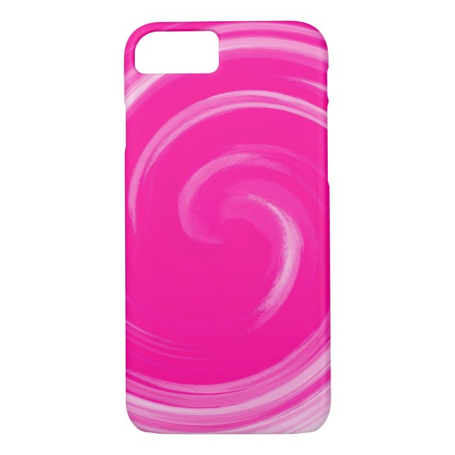 Pink Twist Abstract Background #2 Case-Mate iPhone Case (Back)