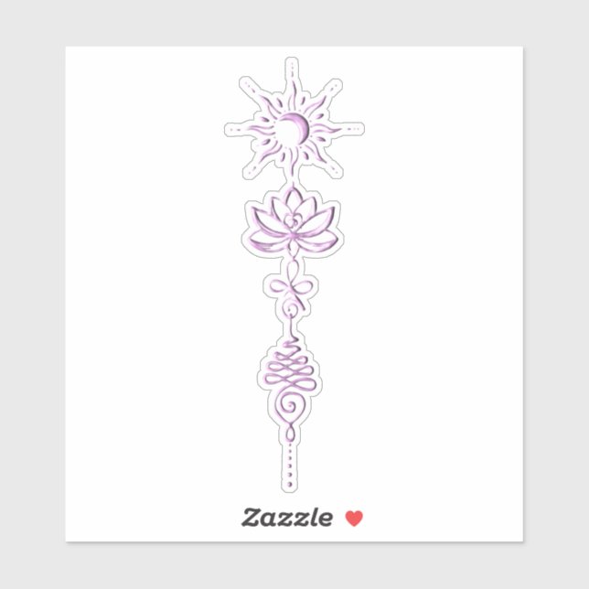 Pink Unalome Group (Sheet)