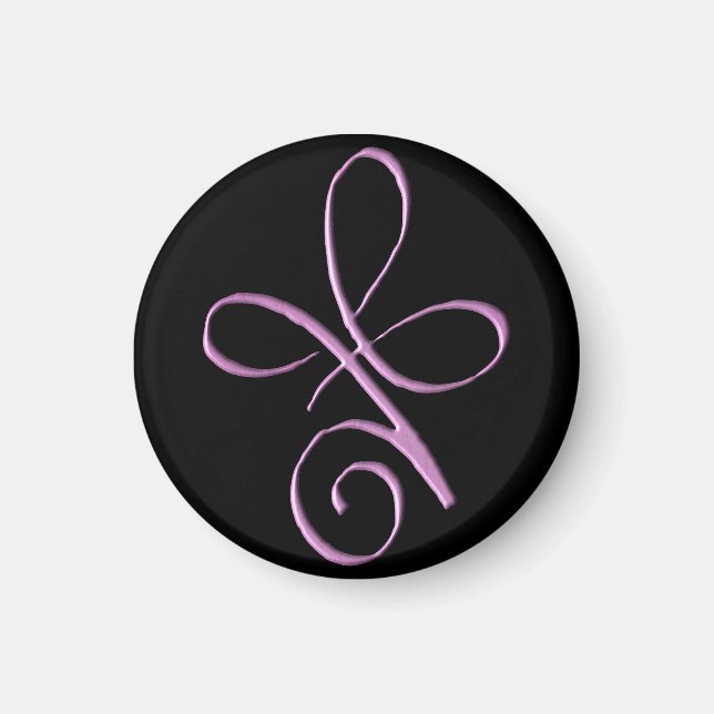 Pink Unconditional Love Magnet (Front)