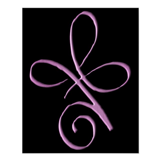 Pink Unconditional Love Poster (Front)