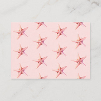 Pink Under the Sea baby Shower Books for Baby Enclosure Card