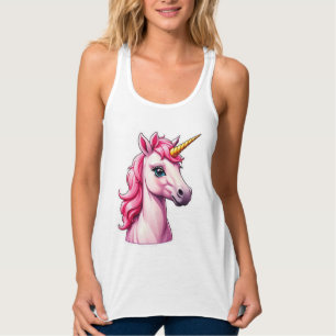 Pink Unicorn Fantasy Singlet