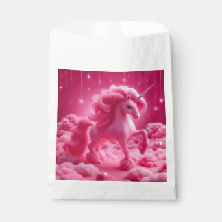 pink unicorn favour bags