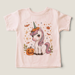 Pink Unicorn Happy Halloween Party School