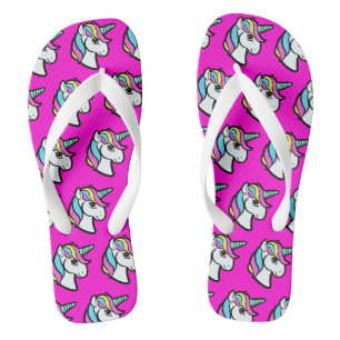Pink Unicorn Jandals