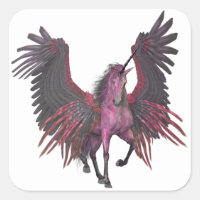 Pink Unicorn Pegasus Fantasy Flying Horse
