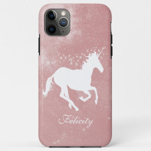 Pink Unicorn Personalised Case-Mate iPhone Case