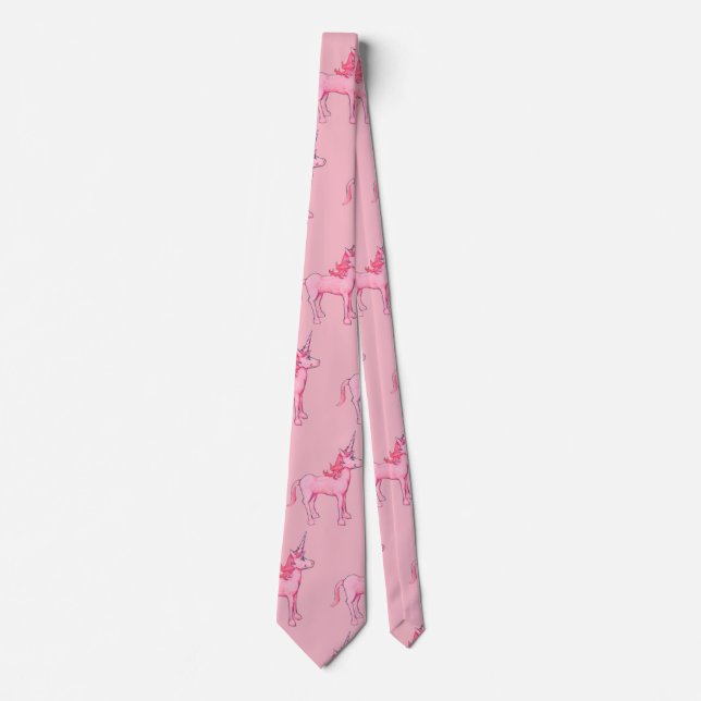 Pink Unicorn Tie (Front)