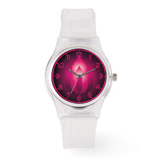 Pink Unitarian Universalism flaming chalice Watch