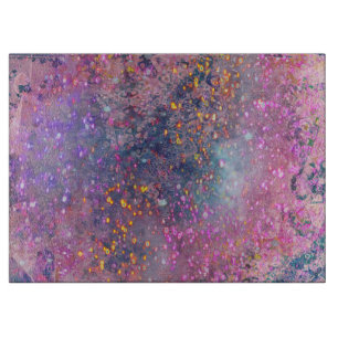 pink universe cutting board