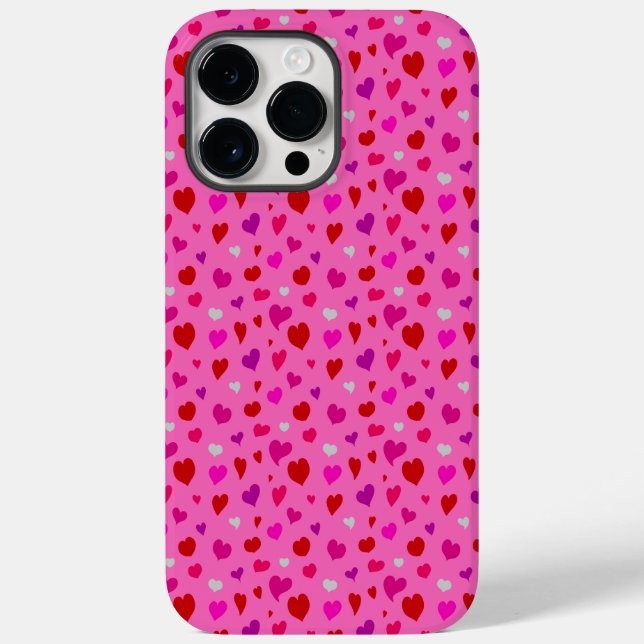 Pink V- Day Case-Mate iPhone Case (Back)