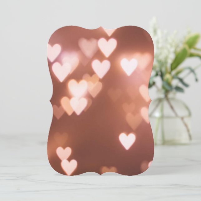 PINK VALENTINE"S DAY HEARTS (Standing Front)