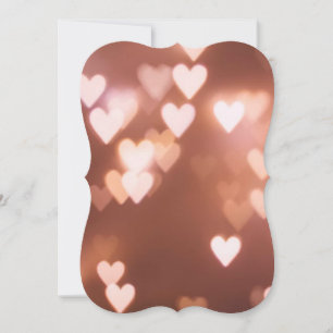 PINK VALENTINE"S DAY HEARTS CARD