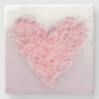 Pink Valentine’s Day Woollen Yarn Knitting Heart