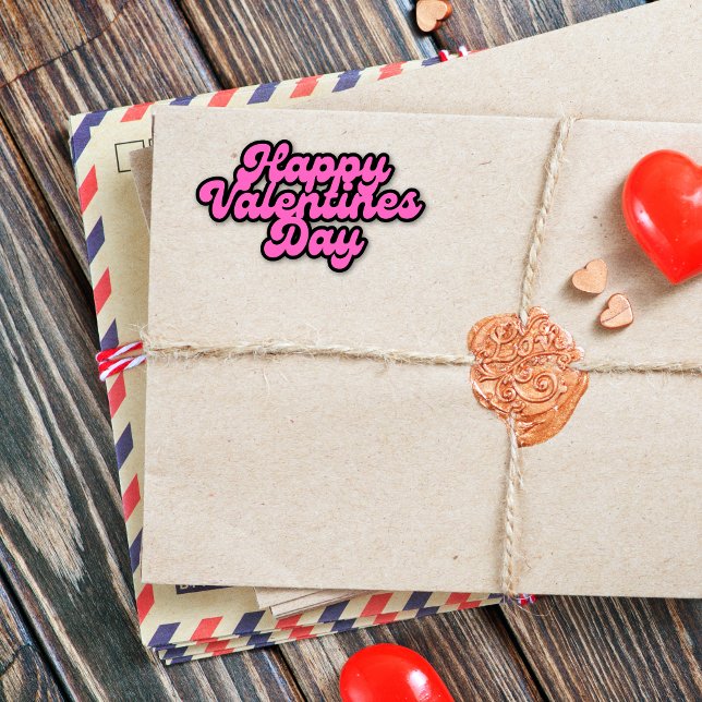 Pink Valentine's Day Font SMALL Sticker Sheet (Creator Uploaded)