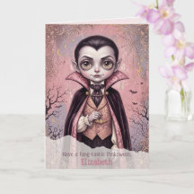Pink Vampire Halloween Cute Gothic Pinkoween