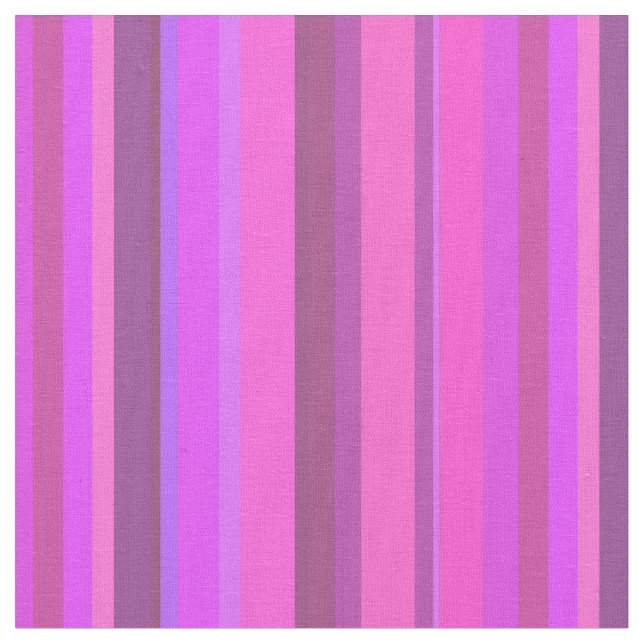 Pink vertical stripes fabric (Close Up)