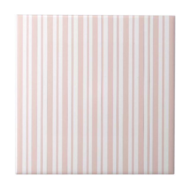 Pink Verticall Pinstripe Tile (Front)