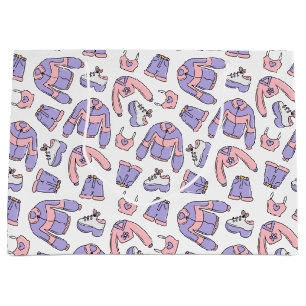 Pink Vibes 90s Fashion Large Gift Bag