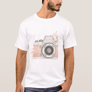 pink vintage camera T-Shirt