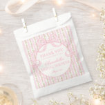 Pink Vintage Fancy Floral Bridal Shower Dessert Favour Bags<br><div class="desc">A charming blend of vintage elegance and playful femininity, this party decor collection features soft preppy florals paired with delicate coquette bows. Designed to feel timeless yet fresh, each piece brings a sweet, polished touch to your celebration. ★ Let me help you plan your next party! ★ If you need...</div>