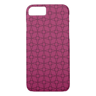 Pink Vintage Funk Geometric BT iPhone 7 Case