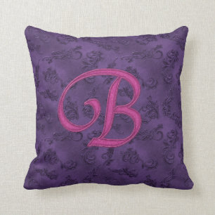Pink Vintage Rose B Cushion