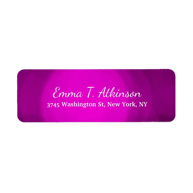 Pink Violet Creative Handwriting Script Feminine (Front)