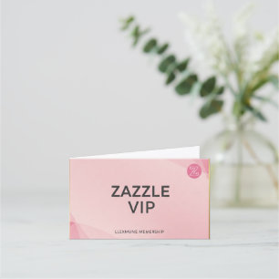 Pink VIP Business Card