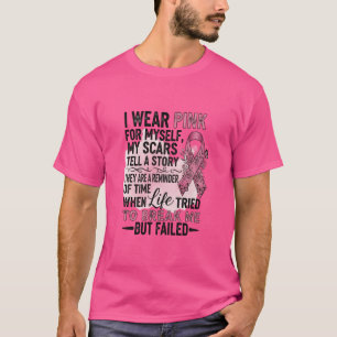 Pink Volleyball Breast Cancer Awareness T-Shirt