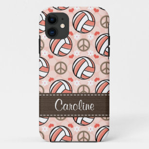 Pink Volleyball Case-Mate iPhone Case