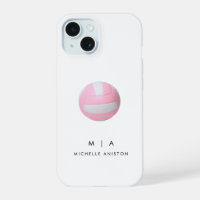 Pink Volleyball Personalised