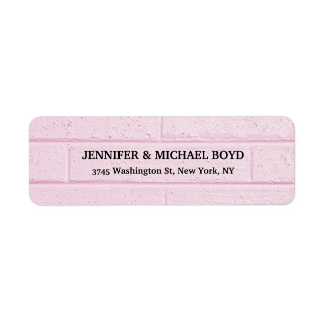 Pink Wall Retro Stylish Classical Family (Front)