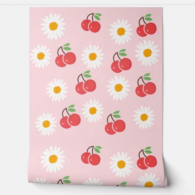 pink wallpaper (Unrolling)